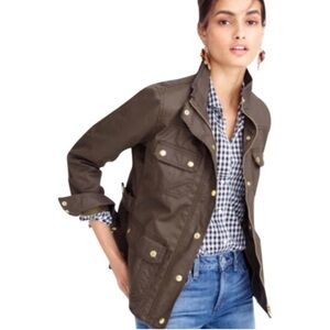 J. Crew Field Jacket Utility Jacket Military Jacket XL